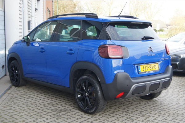 Citroën C3 Aircross 1.2 PureTech 130 Automaat • 2024 • Facelift • Voltaic Blue • Navi • All-Season • 17" Zwart LM