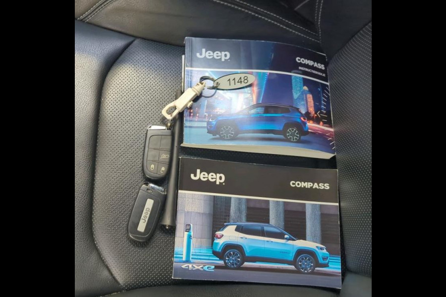 Jeep Compass 4xe 190PK Plug-in Hybrid Limited Edition / Leder / Pdc+Camera / Airco-ecc./ Stuur-Stoelverwarming / Winter-Pack / Apk 10-2027