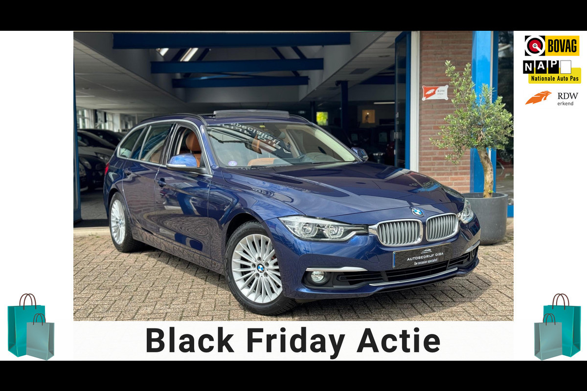 BMW 3 Serie Touring 320i Luxury 2019 AUT NAVI LEDER 1e Eig!