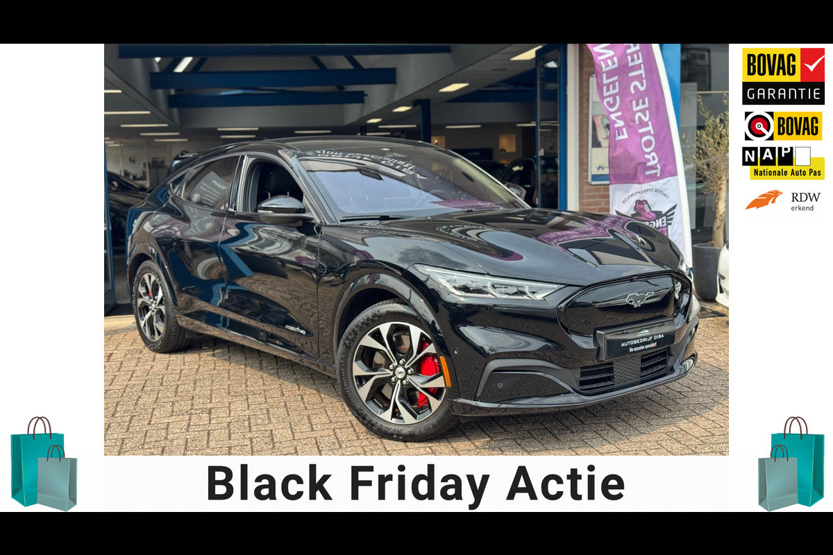 Ford Mustang Mach-E AWD 75 kWh 2021NAVI B&O NAP BTW 1e Eig!