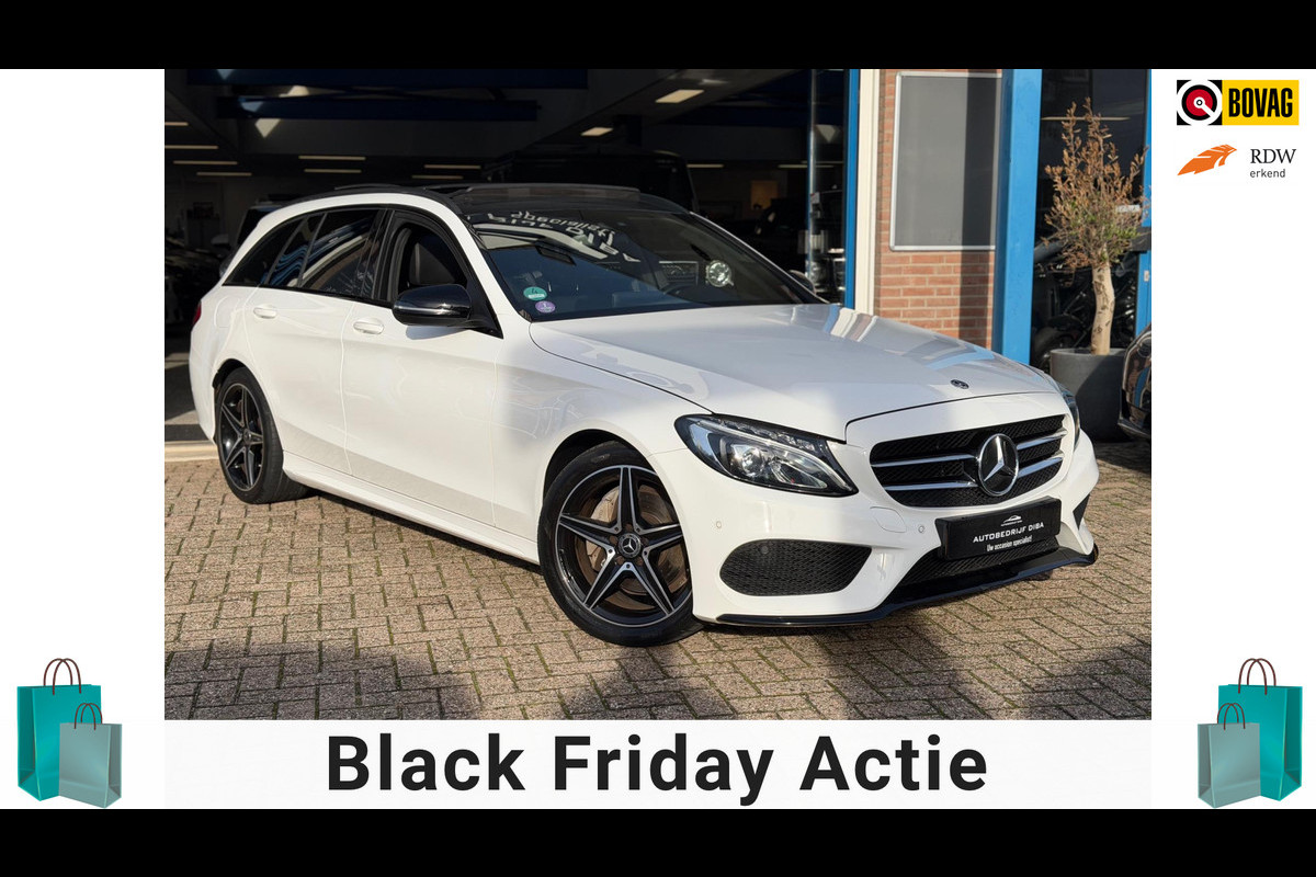 Mercedes-Benz C-Klasse Estate 180 AMG 2017 AUT PANO LEER NAP