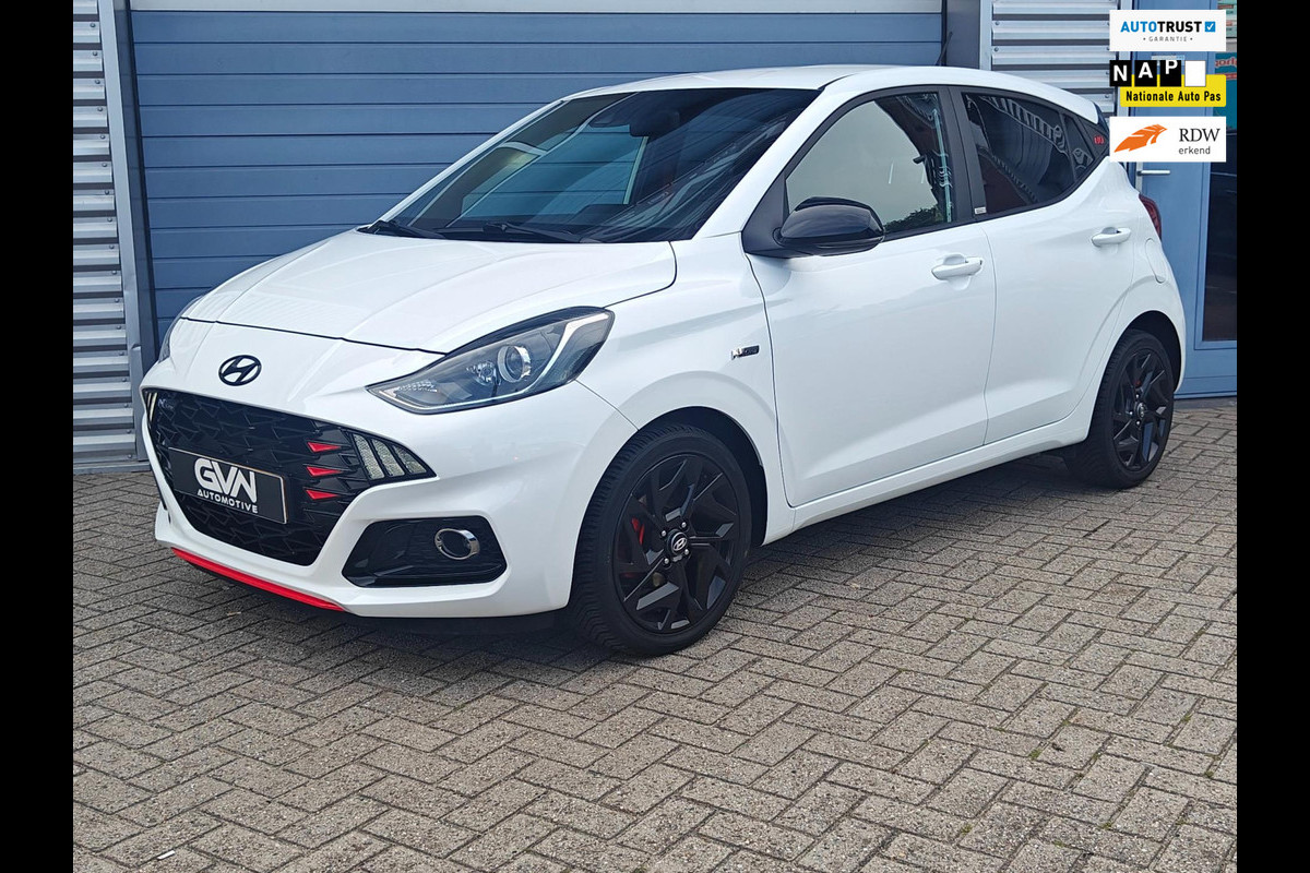 Hyundai i10 N-Line 1.0 T-GDi 100pk | Black Pack | Full Options | 2021 | Slechts 9.389 km