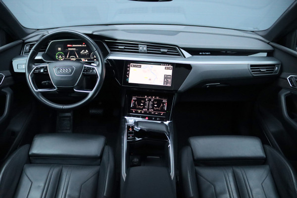 Audi e-tron 55 Quattro advanced Pro Line Plus 95 kWh | Adaptieve Cruise Control | Panoramadak | Bang&Olufsen | Soft-Close | HUD | Interieurvoorverwarming | Hulppakket Tour+Stad | Memory | Matrix LED |