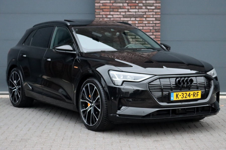 Audi e-tron 55 Quattro advanced Pro Line Plus 95 kWh | Adaptieve Cruise Control | Panoramadak | Bang&Olufsen | Soft-Close | HUD | Interieurvoorverwarming | Hulppakket Tour+Stad | Memory | Matrix LED |