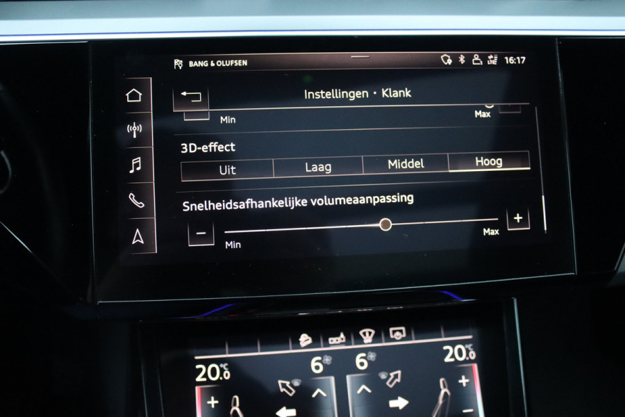 Audi e-tron 55 Quattro advanced Pro Line Plus 95 kWh | Adaptieve Cruise Control | Panoramadak | Bang&Olufsen | Soft-Close | HUD | Interieurvoorverwarming | Hulppakket Tour+Stad | Memory | Matrix LED |