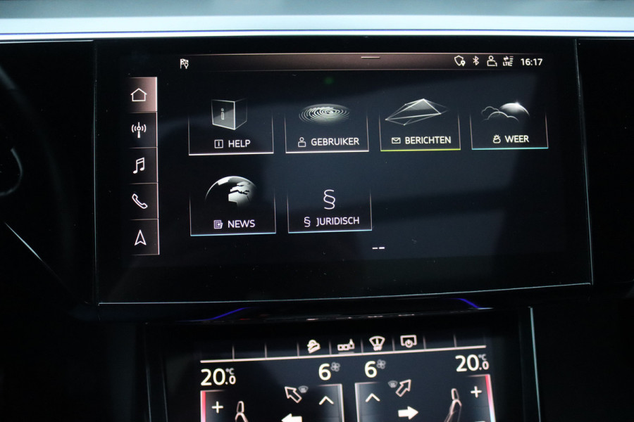 Audi e-tron 55 Quattro advanced Pro Line Plus 95 kWh | Adaptieve Cruise Control | Panoramadak | Bang&Olufsen | Soft-Close | HUD | Interieurvoorverwarming | Hulppakket Tour+Stad | Memory | Matrix LED |