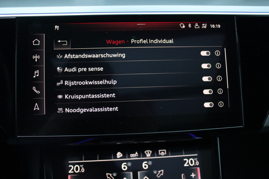 Audi e-tron 55 Quattro advanced Pro Line Plus 95 kWh | Adaptieve Cruise Control | Panoramadak | Bang&Olufsen | Soft-Close | HUD | Interieurvoorverwarming | Hulppakket Tour+Stad | Memory | Matrix LED |