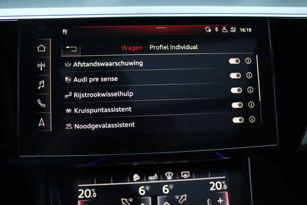 Audi e-tron 55 Quattro advanced Pro Line Plus 95 kWh | Adaptieve Cruise Control | Panoramadak | Bang&Olufsen | Soft-Close | HUD | Interieurvoorverwarming | Hulppakket Tour+Stad | Memory | Matrix LED |