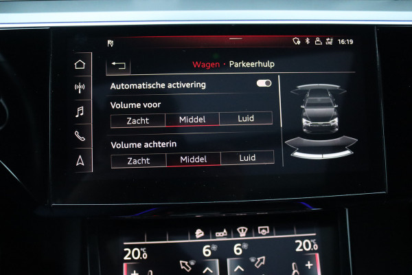 Audi e-tron 55 Quattro advanced Pro Line Plus 95 kWh | Adaptieve Cruise Control | Panoramadak | Bang&Olufsen | Soft-Close | HUD | Interieurvoorverwarming | Hulppakket Tour+Stad | Memory | Matrix LED |