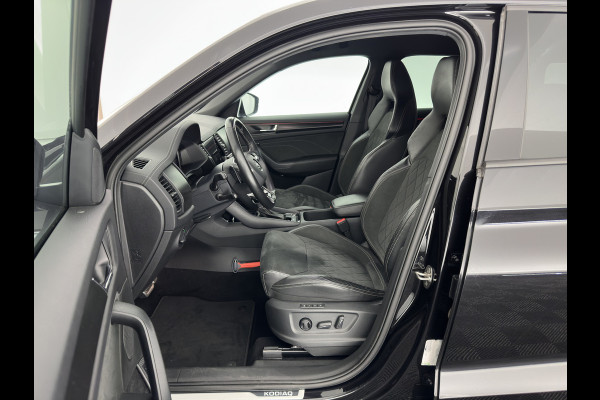 Škoda Kodiaq 1.5 TSI Sportline Business [ 7-Pers. ] (INCL-BTW) Aut. *LEATHER-MICROFIBRE | FULL-LED | ADAPTIVE-CRUISE | MEMORY-PACK | DIGI-COCKPIT | NAVI-FULLMAP | CAMERA | DAB+ | AMBIENT-LIGHT | KEYLESS | CARPLAY | PRIVACY-GLASS| TOWBAR | 20''