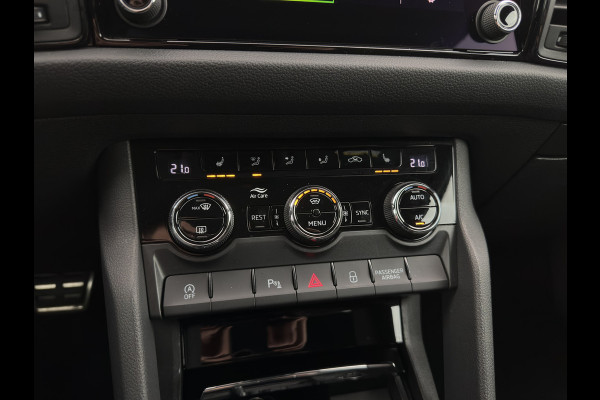 Škoda Kodiaq 1.5 TSI Sportline Business [ 7-Pers. ] (INCL-BTW) Aut. *LEATHER-MICROFIBRE | FULL-LED | ADAPTIVE-CRUISE | MEMORY-PACK | DIGI-COCKPIT | NAVI-FULLMAP | CAMERA | DAB+ | AMBIENT-LIGHT | KEYLESS | CARPLAY | PRIVACY-GLASS| TOWBAR | 20''