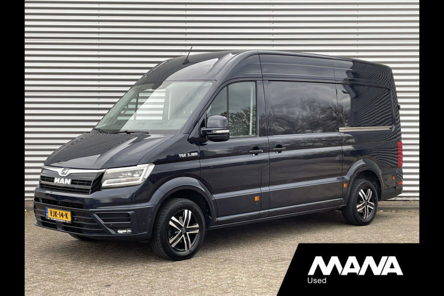 MAN TGE 3.180 2.0TDI 177PK Automaat LED Navigatie Carplay Trekhaak 2x Schuifdeur