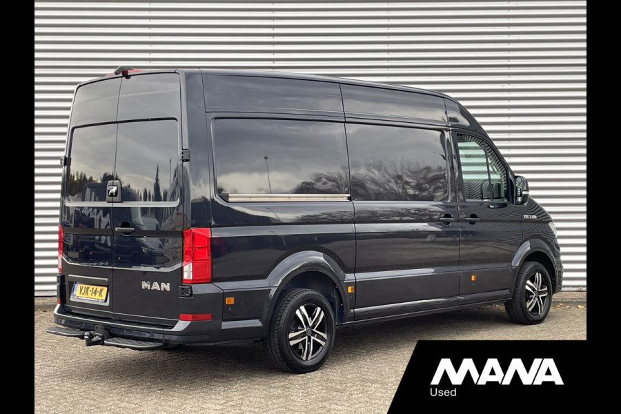 MAN TGE 3.180 2.0TDI 177PK Automaat LED Navigatie Carplay Trekhaak 2x Schuifdeur