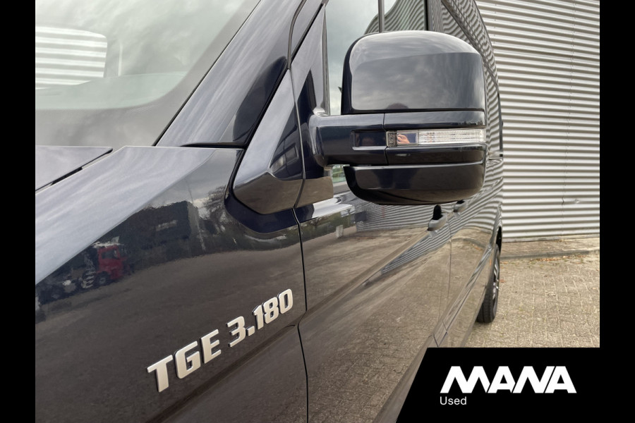 MAN TGE 3.180 2.0TDI 177PK Automaat LED Navigatie Carplay Trekhaak 2x Schuifdeur