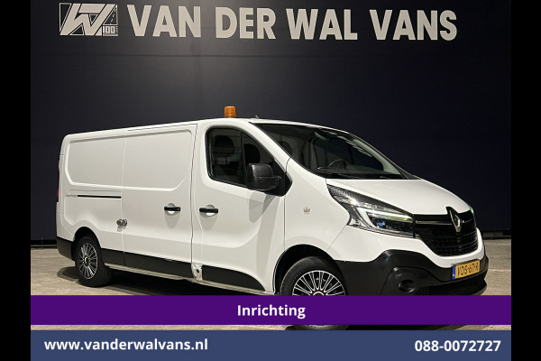 Renault Trafic 2.0 dCi 120pk L2H1 Inrichting Euro6 Airco | Omvormer | Camera | Navigatie | LED | Trekhaak Cruisecontrol, Parkeersensoren, Bijrijdersbank