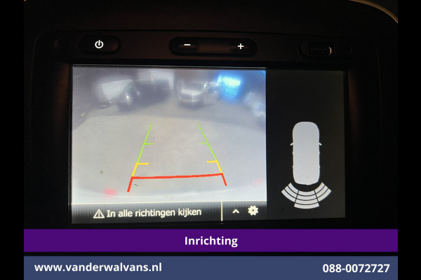 Renault Trafic 2.0 dCi 120pk L2H1 Inrichting Euro6 Airco | Omvormer | Camera | Navigatie | LED | Trekhaak Cruisecontrol, Parkeersensoren, Bijrijdersbank