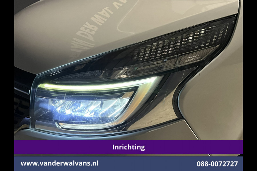 Renault Trafic 2.0 dCi 120pk L2H1 Inrichting Euro6 Airco | Omvormer | Camera | Navigatie | LED | Trekhaak Cruisecontrol, Parkeersensoren, Bijrijdersbank