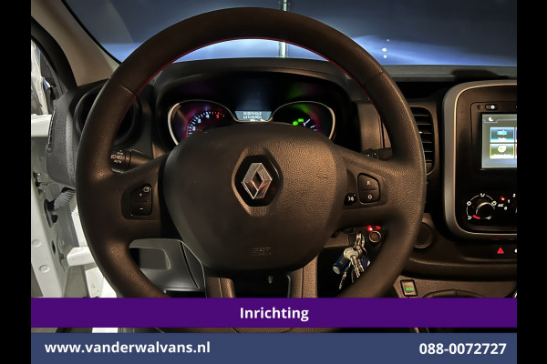 Renault Trafic 2.0 dCi 120pk L2H1 Inrichting Euro6 Airco | Omvormer | Camera | Navigatie | LED | Trekhaak Cruisecontrol, Parkeersensoren, Bijrijdersbank