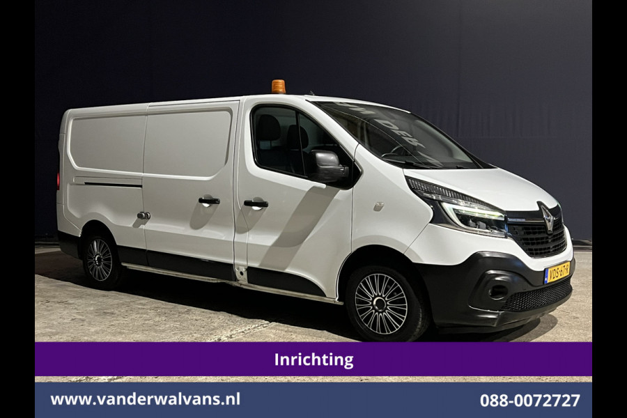 Renault Trafic 2.0 dCi 120pk L2H1 Inrichting Euro6 Airco | Omvormer | Camera | Navigatie | LED | Trekhaak Cruisecontrol, Parkeersensoren, Bijrijdersbank
