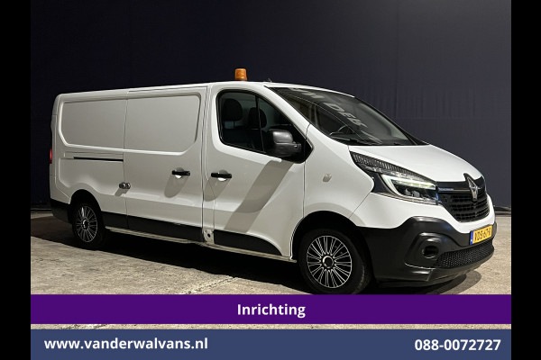 Renault Trafic 2.0 dCi 120pk L2H1 Inrichting Euro6 Airco | Omvormer | Camera | Navigatie | LED | Trekhaak Cruisecontrol, Parkeersensoren, Bijrijdersbank