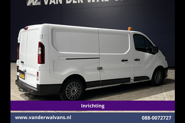Renault Trafic 2.0 dCi 120pk L2H1 Inrichting Euro6 Airco | Omvormer | Camera | Navigatie | LED | Trekhaak Cruisecontrol, Parkeersensoren, Bijrijdersbank