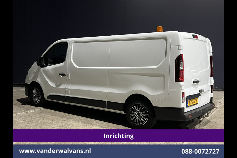 Renault Trafic 2.0 dCi 120pk L2H1 Inrichting Euro6 Airco | Omvormer | Camera | Navigatie | LED | Trekhaak Cruisecontrol, Parkeersensoren, Bijrijdersbank
