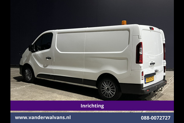 Renault Trafic 2.0 dCi 120pk L2H1 Inrichting Euro6 Airco | Omvormer | Camera | Navigatie | LED | Trekhaak Cruisecontrol, Parkeersensoren, Bijrijdersbank