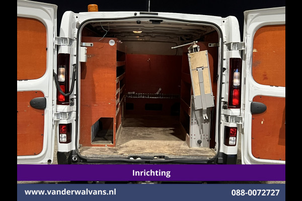 Renault Trafic 2.0 dCi 120pk L2H1 Inrichting Euro6 Airco | Omvormer | Camera | Navigatie | LED | Trekhaak Cruisecontrol, Parkeersensoren, Bijrijdersbank