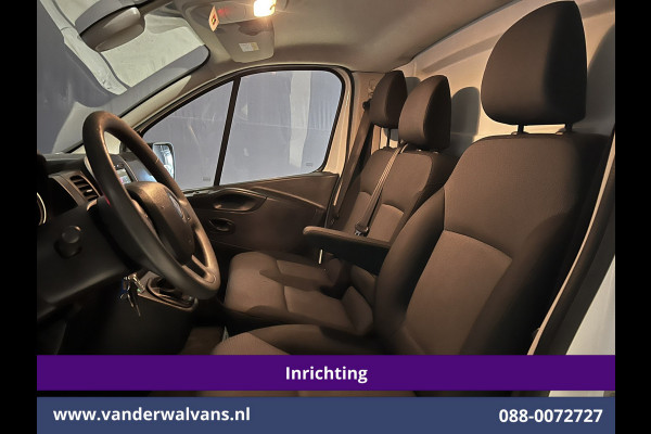 Renault Trafic 2.0 dCi 120pk L2H1 Inrichting Euro6 Airco | Omvormer | Camera | Navigatie | LED | Trekhaak Cruisecontrol, Parkeersensoren, Bijrijdersbank