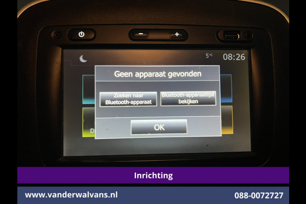 Renault Trafic 2.0 dCi 120pk L2H1 Inrichting Euro6 Airco | Omvormer | Camera | Navigatie | LED | Trekhaak Cruisecontrol, Parkeersensoren, Bijrijdersbank