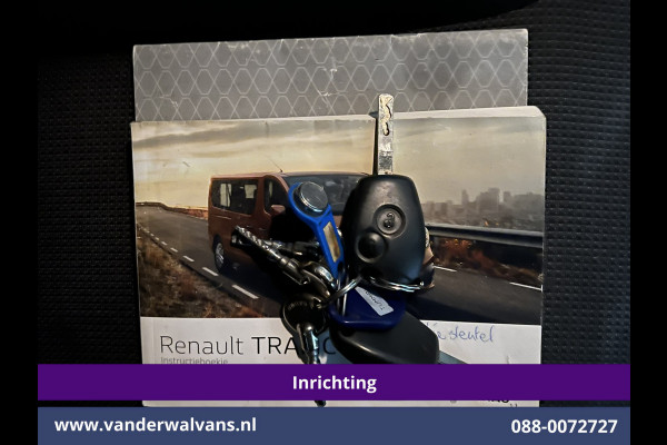 Renault Trafic 2.0 dCi 120pk L2H1 Inrichting Euro6 Airco | Omvormer | Camera | Navigatie | LED | Trekhaak Cruisecontrol, Parkeersensoren, Bijrijdersbank