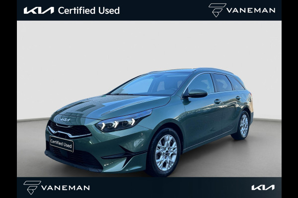 Kia Ceed Sportswagon 1.0 T-GDi DynamicPlusLine Camera | Navi | H-Leder | Stuur-/Stoelverwarming | Clima | Key-Less | Apple CarPlay/Android Auto | PDC | Cruise | LED |