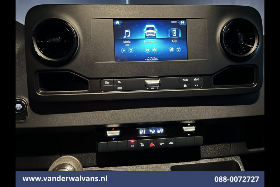 Mercedes-Benz Sprinter 316 CDI 164pk L3H2 Euro6 Airco | Camera | Apple Carplay | Android Auto | Cruisecontrol Chauffeursstoel, Stoelverwarming, Parkeersensoren, Bijrijdersbank
