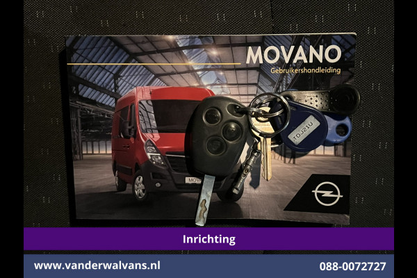 Opel Movano 2.3 Turbo 150pk L3H2 Inrichting Euro6 Airco | Imperiaal | 2500kg Trekhaak | Camera | Navigatie Cruisecontrol, Parkeersensoren, Bijrijdersbank