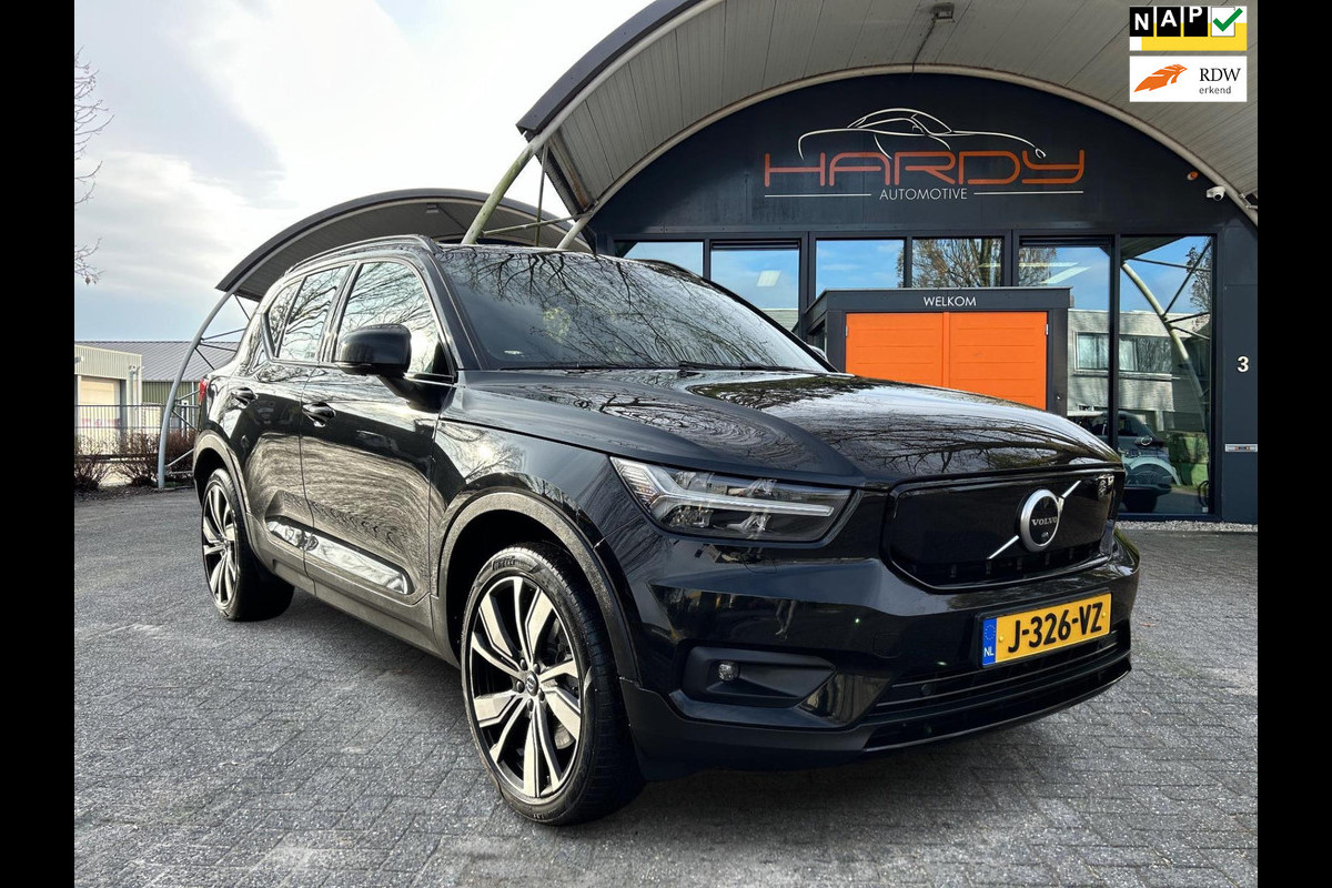 Volvo XC40 Recharge P8 AWD R-Design Panoramadak Vol Leder 92% SOH NL-Auto Rijklaarprijs!