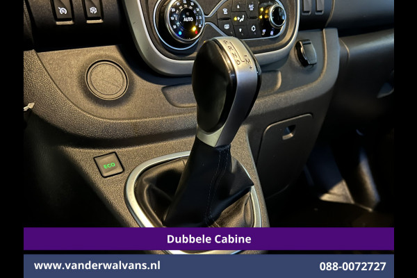 Renault Trafic 2.0 dCi 170pk Automaat L2H1 Dubbele cabine Euro6 Airco | 5-Zits | 2x Zijdeur | Camera | Navigatie | LED Cruisecontrol, Trekhaak, Parkeersensoren, LM velgen, Sidebars