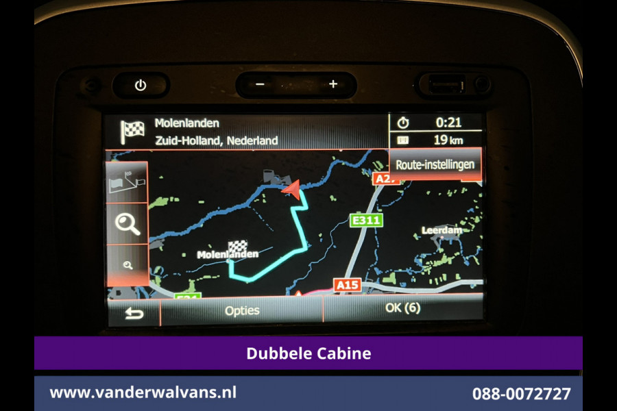 Renault Trafic 2.0 dCi 170pk Automaat L2H1 Dubbele cabine Euro6 Airco | 5-Zits | 2x Zijdeur | Camera | Navigatie | LED Cruisecontrol, Trekhaak, Parkeersensoren, LM velgen, Sidebars