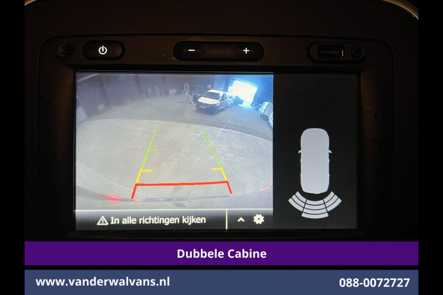 Renault Trafic 2.0 dCi 170pk Automaat L2H1 Dubbele cabine Euro6 Airco | 5-Zits | 2x Zijdeur | Camera | Navigatie | LED Cruisecontrol, Trekhaak, Parkeersensoren, LM velgen, Sidebars