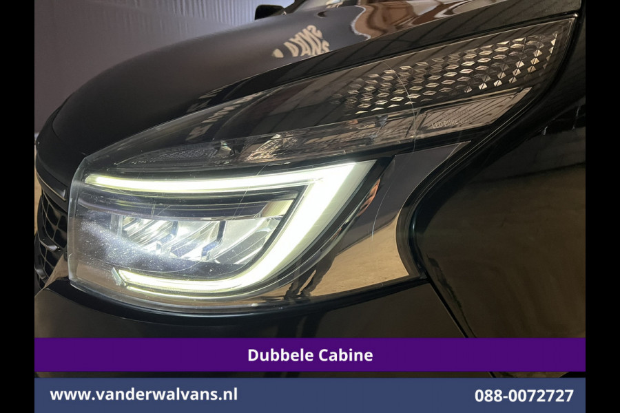 Renault Trafic 2.0 dCi 170pk Automaat L2H1 Dubbele cabine Euro6 Airco | 5-Zits | 2x Zijdeur | Camera | Navigatie | LED Cruisecontrol, Trekhaak, Parkeersensoren, LM velgen, Sidebars