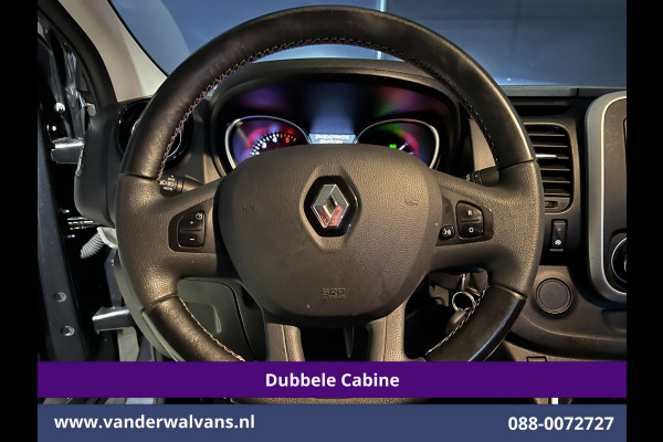 Renault Trafic 2.0 dCi 170pk Automaat L2H1 Dubbele cabine Euro6 Airco | 5-Zits | 2x Zijdeur | Camera | Navigatie | LED Cruisecontrol, Trekhaak, Parkeersensoren, LM velgen, Sidebars