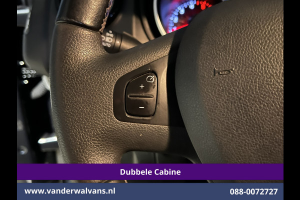 Renault Trafic 2.0 dCi 170pk Automaat L2H1 Dubbele cabine Euro6 Airco | 5-Zits | 2x Zijdeur | Camera | Navigatie | LED Cruisecontrol, Trekhaak, Parkeersensoren, LM velgen, Sidebars