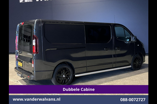 Renault Trafic 2.0 dCi 170pk Automaat L2H1 Dubbele cabine Euro6 Airco | 5-Zits | 2x Zijdeur | Camera | Navigatie | LED Cruisecontrol, Trekhaak, Parkeersensoren, LM velgen, Sidebars