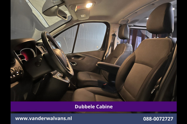 Renault Trafic 2.0 dCi 170pk Automaat L2H1 Dubbele cabine Euro6 Airco | 5-Zits | 2x Zijdeur | Camera | Navigatie | LED Cruisecontrol, Trekhaak, Parkeersensoren, LM velgen, Sidebars