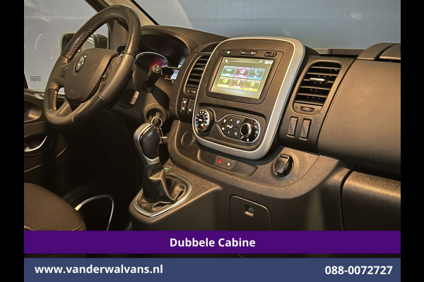 Renault Trafic 2.0 dCi 170pk Automaat L2H1 Dubbele cabine Euro6 Airco | 5-Zits | 2x Zijdeur | Camera | Navigatie | LED Cruisecontrol, Trekhaak, Parkeersensoren, LM velgen, Sidebars