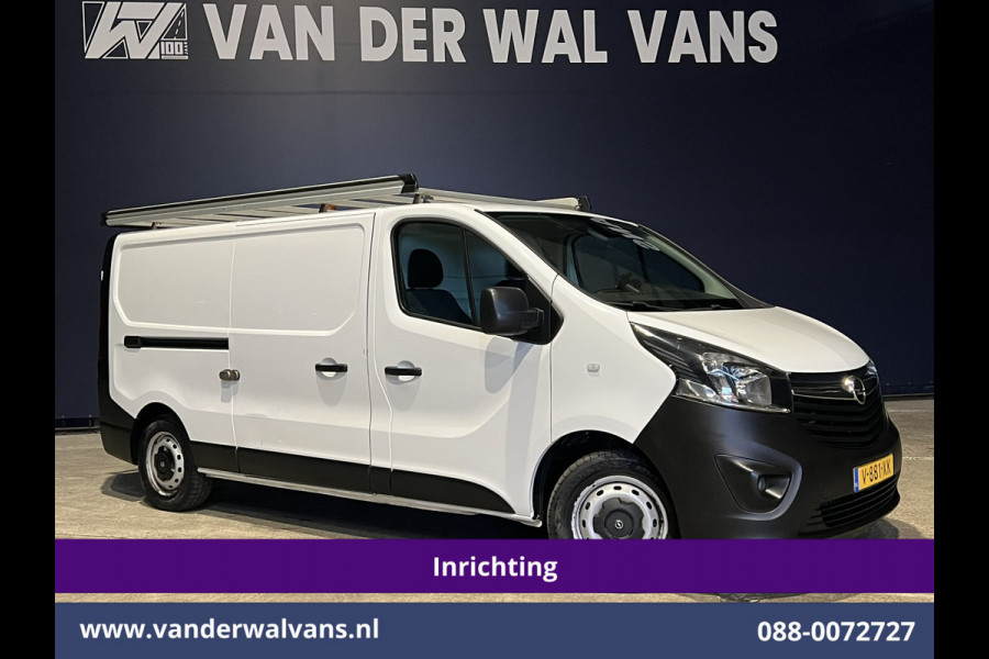 Opel Vivaro 1.6 CDTI 126pk L2H1 Inrichting Euro6 Airco | Omvormer | Imperiaal | Trekhaak | Camera | Navigatie Cruisecontrol, LED, Parkeersensoren