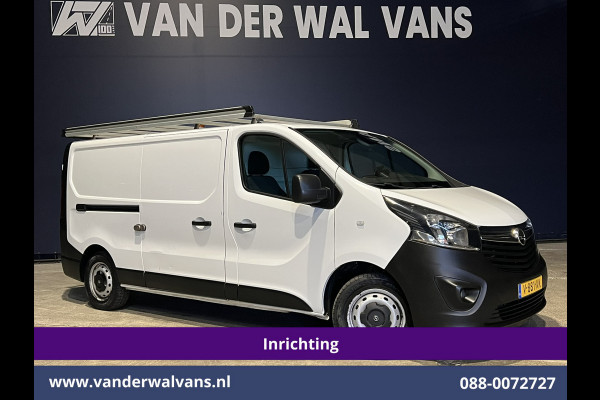 Opel Vivaro 1.6 CDTI 126pk L2H1 Inrichting Euro6 Airco | Omvormer | Imperiaal | Trekhaak | Camera | Navigatie Cruisecontrol, LED, Parkeersensoren