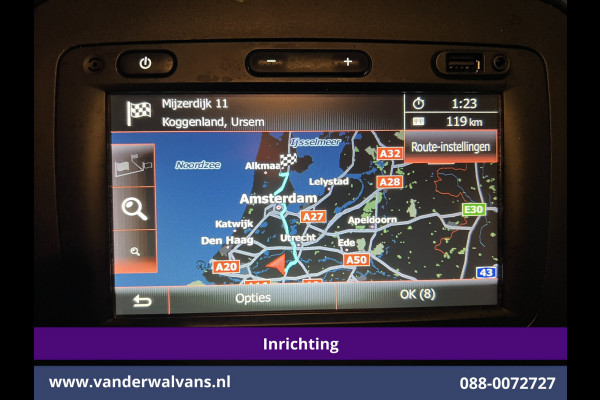 Opel Vivaro 1.6 CDTI 126pk L2H1 Inrichting Euro6 Airco | Omvormer | Imperiaal | Trekhaak | Camera | Navigatie Cruisecontrol, LED, Parkeersensoren