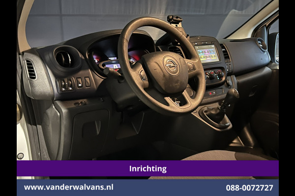 Opel Vivaro 1.6 CDTI 126pk L2H1 Inrichting Euro6 Airco | Omvormer | Imperiaal | Trekhaak | Camera | Navigatie Cruisecontrol, LED, Parkeersensoren