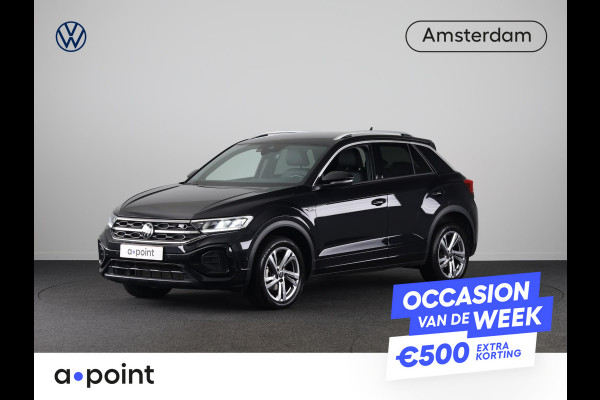 Volkswagen T-Roc 1.0 TSI R-Line Business 110 PK | 50% Korting pakket | Private lease vanaf € 499,- pm | Verlengde garantie | Navigatie | Keyless entry | Privacy glas |