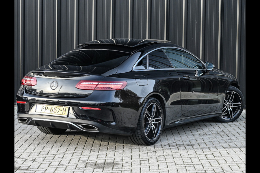 Mercedes-Benz E-Klasse Coupé 200 Business | AMG-LINE | NL-AUTO | PANORAMADAK | CAMERA | SFEERVERLICHTING | LEDER | STOELVERWARMING | EL. VERST. STOEL|